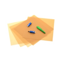 Film de rodage diamanté 127 mm 1 µm-30 µm, disques en fibre avec support PET 3M pour polissage, personnalisable OEM