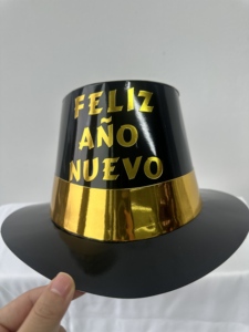 Decorazioni per <span class=keywords><strong>Capodanno</strong></span> 2025, Cappello da Cowboy in Carta per Trucco, <span class=keywords><strong>Cappelli</strong></span> per Festa di <span class=keywords><strong>Capodanno</strong></span>, Accessori per Forniture per Feste di Fine Anno - Product Image 5