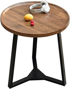Modern Design Accent <b>Table</b> Metal Wood Contemporary Furniture Home Kitchen Sustainable Stylish Small Spaces Farmhouse Hotels - Product Image 4
