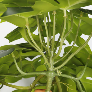LVDIAN Artificial Taro <b>Leaves</b> Hanging Green Plant <b>Decor</b> Indoor <b>Wall</b> Vines <b>Leaf</b> Series LD-55039 55040 - Product Image 4