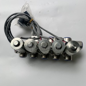 Ensemble de vannes solénoïdes Senwitt 209-60-77240 à cinq voies pour excavatrices Komatsu PC600-7 PC800 - Product Image 5