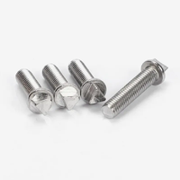 Boulon de châssis triangulaire antivol en acier inoxydable 304 M6M8M10 pour poteau d'éclairage routier, anti-démontage