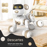 Yingjia 18011 DeCart Roboterhund Elektrisches Intelligentes Haustier mit Sprachinteraktion und Programmierfunktionen aus Kunststoff