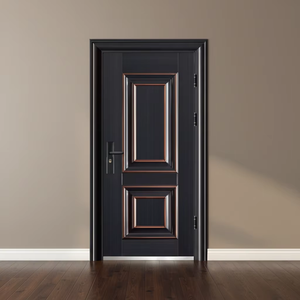 <span class=keywords><strong>Porte</strong></span> de Sécurité Moderne en <span class=keywords><strong>Acier</strong></span>, Manuelle, Ignifugée 45 Min, Entrée Simple, <span class=keywords><strong>Cadre</strong></span> Extérieur, Conception Antivol pour Façade d'Appartement/Maison - Product Image 6