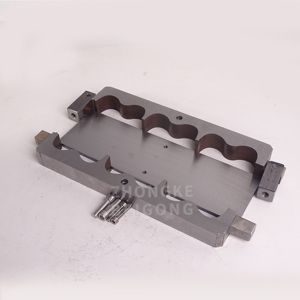 Molde de Briquetas de Bronce de Tres Cavidades, Molde de Briquetas de Acero, Molde de Ocho Caracteres para Prueba de Resistencia a la Tracción - Product Image 4
