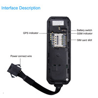 Résistance à l'eau IP65 Vélo électrique 9-90V Large plage de tension 9-90V Et 25 Jimi Iot Traceur GPS Concox ET25