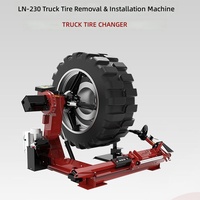 Démonte-pneus pour camions lourds 56 pouces, machine électrique de démontage de pneus adaptée aux camions, aux engins de chantier, aux pneus de tracteurs LN-230