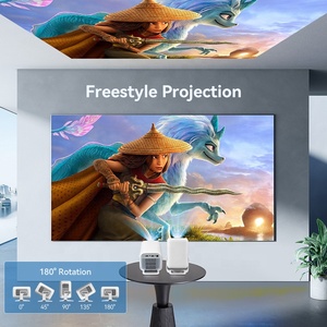 Proyector X3R en Oferta en A-mazon, 4K Android 14 WiFi Mirror BT 1080P, Compatible con 4K, Mini Proyector de Video Portátil para Cine en Casa y Exteriores - Product Image 3