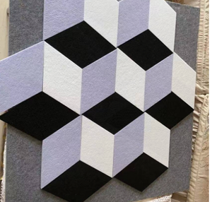 Panneau acoustique en feutre auto-adhésif de 9 mm d'épaisseur, style simple et durable, multicolores, pour l'isolation phonique - Product Image 6