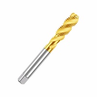 Jeu de tarauds et forets droits HSS rectifiés avec précision, revêtement TiCN, compatibles CNC, M3-M12, pour filetage industriel et DIY