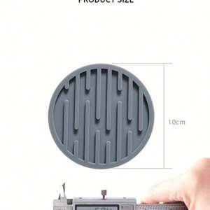 Customized <b>Silicone</b> <b>Coaster</b> OEM & ODM <b>Coaster</b> Beverage Coffee Cup Placemat Mug Glass Drink Mat - Product Image 6