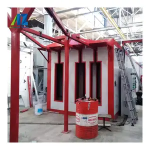 hot sale powder coating machine coating production line for steel parts spraying