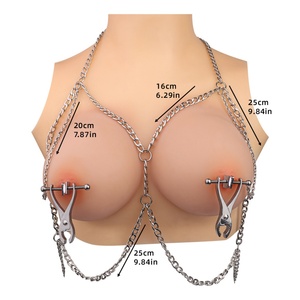 Pinzas para Pezones QKKQ con Forma de Alicates, Pinzas para Pezones de Metal Pesado Estilo BDSM, Pinzas para Pezones para Mujeres y Hombres - Product Image 4