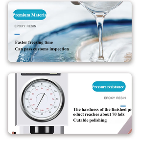 High Quality AB Glue 1kg kit for Art Coating Super <b>Clear</b> High <b>Gloss</b> Epoxy Resin Kit for Beginners Casting Resina Epoxica for DIY - Product Image 5