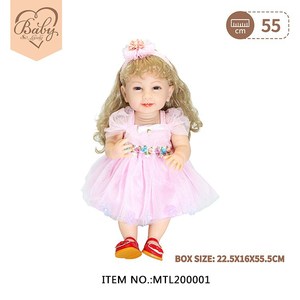 Muñecas Bebé Realistas de 22 Pulgadas (55 cm), Lindas Muñecas Bebé Realistas de <span class=keywords><strong>Silicona</strong></span> Completa, Muñecas Bebé Reborn Recién Nacidas - Product Image 6