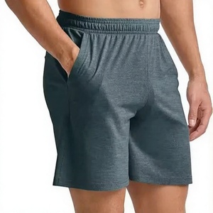 Pantalones cortos informales cómodos de cintura media para hombre con cordón ajustable, perfectos para uso diario y actividades al aire libre - Product Image 1