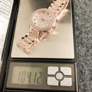 Small Three-hand Decorated Full diamond <strong>Watch</strong> Stainless Steel Band <strong>Watch</strong> New Fashion <strong>Watch</strong> Wish <strong>Women's</strong> diamond <strong>Watch</strong> - Product Image 2