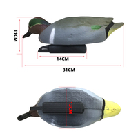 Nouveau Design Leurre de Chasse Canard Colvert Extérieur Animé par le Vent