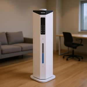 Humidificador Ultrasónico Vevor 9L con Vapor Frío y Cálido 2 en 1 para Espacios Grandes con Luz Nocturna y Temporizador - Product Image 2