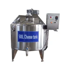 Maquinaria de producción de queso mozzarella, máquina automática para hacer queso, 2000l