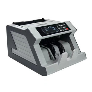 عدادات عملات عالية السرعة محمولة قابلة لإعادة الشحن آلة عد الأوراق النقدية آلة حاسبة عملة العملة في الولايات المتحدة الأمريكية - Product Image 5