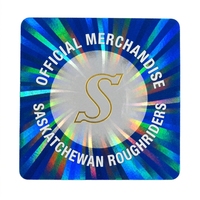 Sellos de Seguridad Personalizados al por Mayor, Marcas de Autenticación Holográficas Circulares para Protección de Mercancía Oficial, Diseño Sunburst