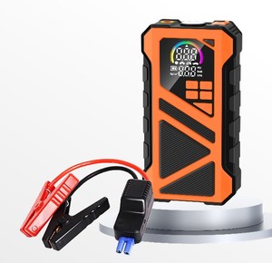 Démarreur de voiture 4-en-1 OEM avec compresseur d'air 150 PSI, gonfleur de pneus portable, <span class=keywords><strong>booster</strong></span> de batterie 12V, double batterie externe 10000 mAh - Product Image 1