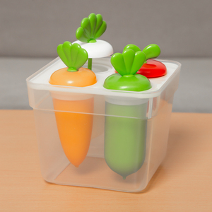 <span class=keywords><strong>Mini</strong></span> fabricante de paletas de helado de verano ecológico de alta calidad, molde de madera reutilizable de fácil liberación, plástico con forma de cubo de Gel de sílice PP - Product Image 4