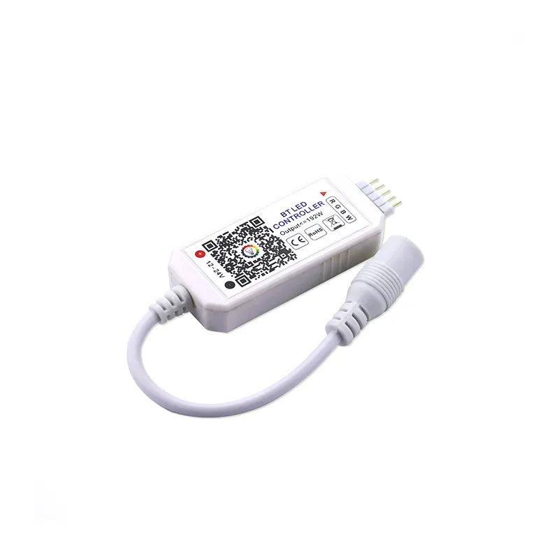 DC12-24V input constant voltage mini Bluetooth RGB/RGBW LED controller 4A output 3 channels for RGB/RGBW LED flexible strips