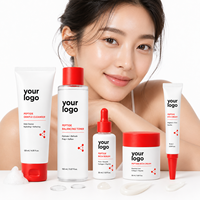 Coffret soin visage 5 en 1, hydratation intense, soin nourrissant, répond aux besoins quotidiens de soin de la peau, collagène, peptides, exosomes, soin pour peaux sensibles