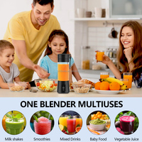 Slimme draagbare waterdichte sapcentrifuge, USB oplaadbare mixbeker, elektrische keukenblender, smoothie, buiten, camper
