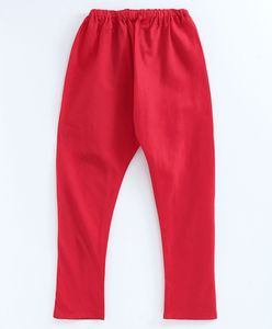 Conjunto de Kurta y Pijama para Niños con Chaqueta Estampada Floral, Ropa Tradicional Étnica Infantil (6 Meses - 8 Años) - Product Image 4