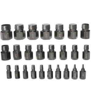 25pcs Extracteur de Boulons Multi-Splines Extracteurs de Boulons CR-MO Boulons pour Enlever les Goujons Cassés Boulons <span class=keywords><strong>Vis</strong></span> à Douille - Product Image 2