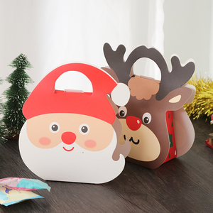 Imballaggio di natale Babbo natale Alce di Imballaggio Scatola di Carta Per Il Regalo - Product Image 2