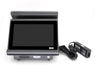 Terminal Kasir POS MINI TOUCH ABS Terlaris dengan CPU Intel J1900, RAM 4GB, Sistem Operasi Windows 7/10, Konstruksi Logam, SIM, VFD20