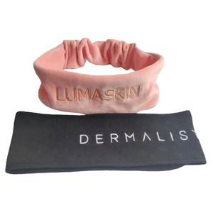 Diadema de Lujo de Algodón y Terciopelo para Spa, para Mujer, para Lavar la Cara, Cuidado Facial, Diadema con Logotipo Personalizado, Novedades, Venta al por Mayor - Product Image 5