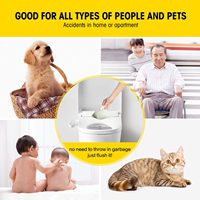 Sac à déjections canines 100% biodégradable, compostable et jetable aux toilettes