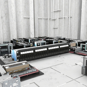 19-Zoll 1U Rack-Mount Netzwerk-Patchpanel 24 Ports Cat6/Cat5e/Cat6a UTP <span class=keywords><strong>RJ45</strong></span> Glasfaser-Ausrüstung für Große Rechenzentren - Product Image 3