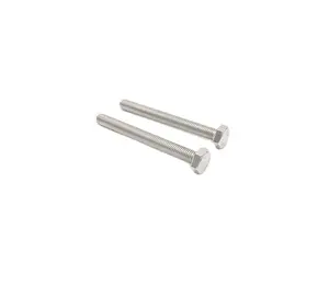 Manufacturer Supplier China cheap stainless steel hex bolt full thread hex bolt a4-80 din933 bolt and nut set