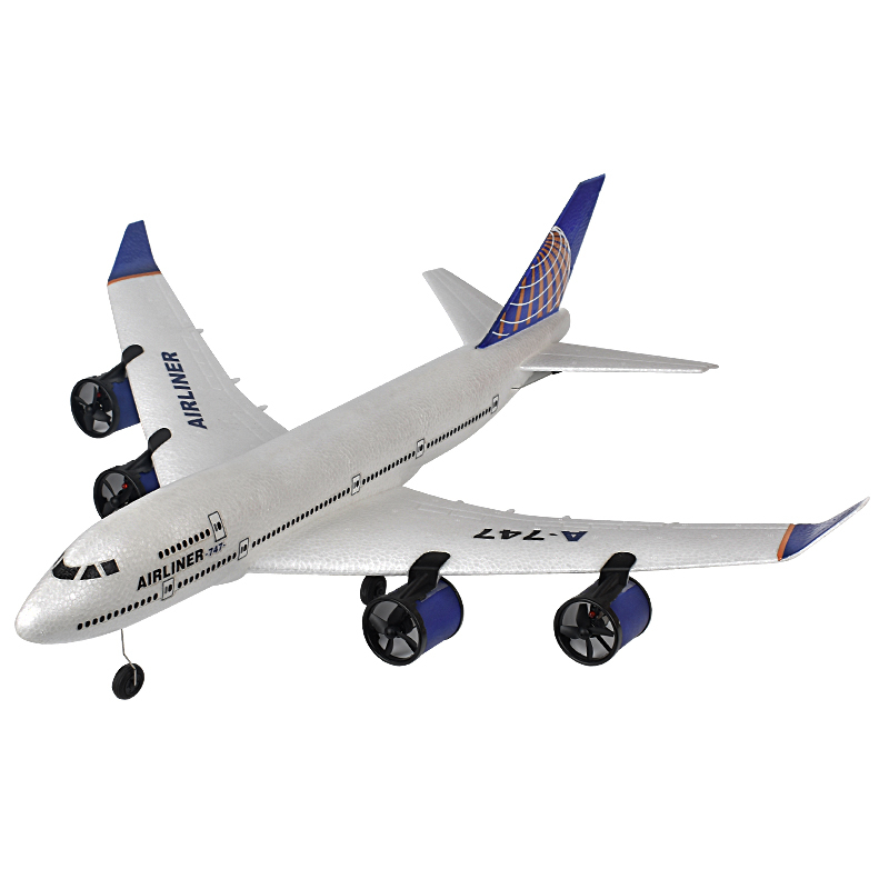 高emulational boeing 747旅客機rc飛行機2.4g 2chプレデターリモート