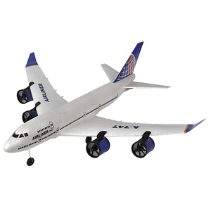 Cao emulational Boeing 747 AIRLINER RC máy bay 2.4 Gam 2CH Predator điều khiển từ xa bọt tay ném tàu lượn cho trẻ em làm bằng kim loại - Product Image 1