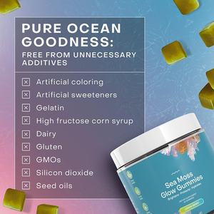Caramelle Gommose di Muschio Marino Lucide e Morbide Best-seller del Sito Indipendente Migliorano l'Energia Ossea e il Supporto Immunitario - Product Image 3