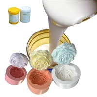 Meilleur prix deux composants RTV 2 liquide de silicone en caoutchouc de silicone liquide pour la fabrication de savon/moules alimentaires