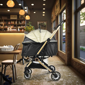 Carrito <span class=keywords><strong>de</strong></span> Paseo <span class=keywords><strong>para</strong></span> Mascotas Doble Plegable <span class=keywords><strong>de</strong></span> 4 Ruedas, Impermeable, con Capacidad <span class=keywords><strong>para</strong></span> 15 <span class=keywords><strong>kg</strong></span>, Diferentes Colores, Venta al Por Mayor Personalizable - Product Image 2