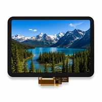 Projektbereites, lebendiges 7-Zoll-1024x600-MIPI-Schnittstellen-AA-TFT-LCD-Modul (154,21x85,92mm) für medizinische Monitore mit kundenspezifischem FPC