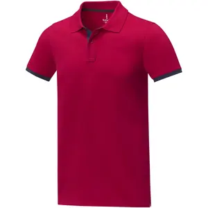 Polo bicolore pour homme Morgan, merchandising personnalisé - Product Image 5