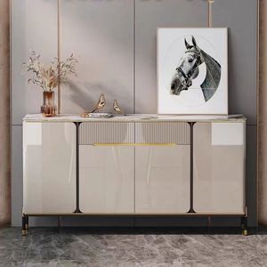 Đương Đại <span class=keywords><strong>4</strong></span> cửa 1 ngăn kéo tự chọn bàn ăn nội thất phòng ăn thời trang Tủ Búp Phê bằng gỗ - Product Image 3