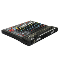 Console de mixage audio à 8 canaux avec interface audio USB professionnelle pour la musique à domicile, le karaoké, le KTV et les événements en direct