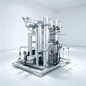 Système de récupération de CO2 liquide par carbonatation du borax et de production de LCO2 à partir des gaz de combustion d'une usine de ciment, capacité 30000T/Y, pour la séparation des liquides par procédé de séchage - Product Image 5