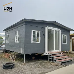 Casa portátil do recipiente da homes modular do profissional à prova de vento com configuração padrão